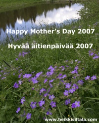 kuva 065208 . Hyvää äitienpäivää! . 5.5.2007
