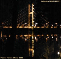 photo 094001 . Heinolan Tähti (1993), a freehand shot from a balcony of Hotel Kumpeli . 2008-05-04
