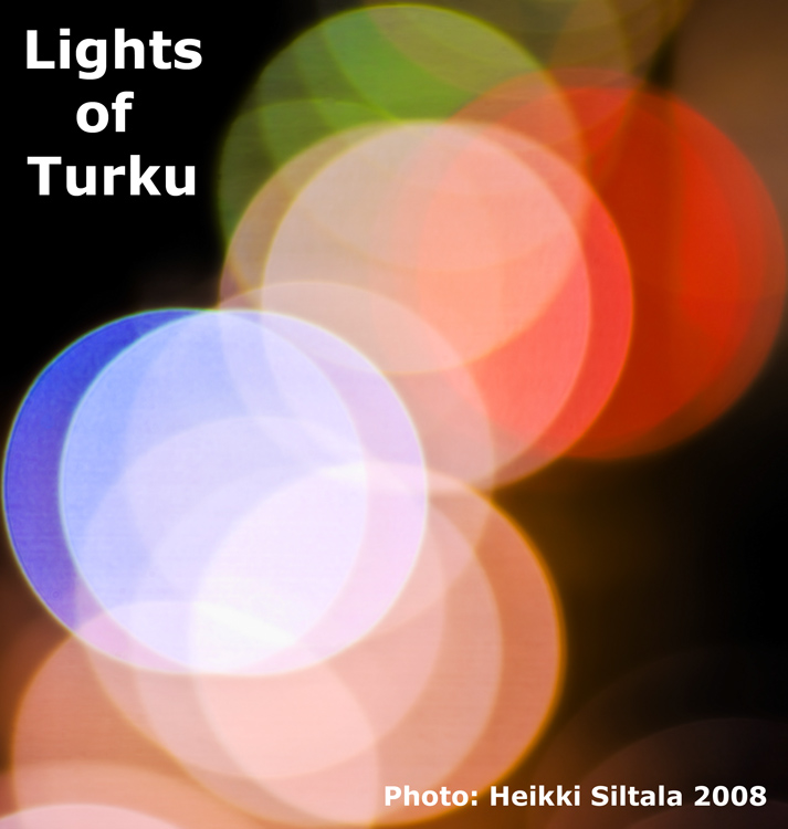 bonus photo Lights of Turku (a view thru the hotel room window), photo 115243, 2008-11-23